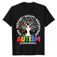 thumbnail image 4 of Autism Awareness T Shirts for Men 2026 Summer Casual Short Sleeve Crewneck Graphic Tees, 4 of 4