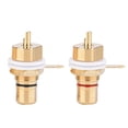 thumbnail image 1 of Conector RCA 2 piezas NikouMX chapado en oro, 1 of 8