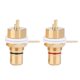 thumbnail image 2 of Terminal RCA ANGGREK Conector RCA de cobre puro para tipo de soldadura para amplificadores, 2 of 5