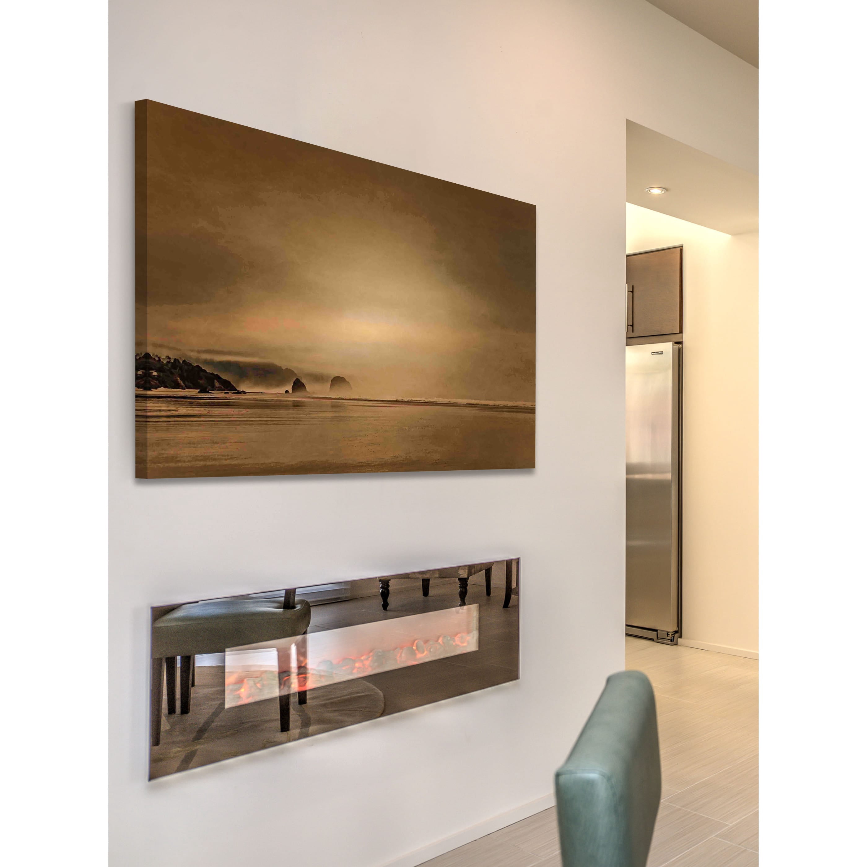 Marmont Hill "Gentle Coastal Sunrise" Painting Print on Canvas