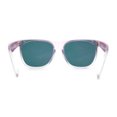 thumbnail image 4 of Inset Lens Pink Mirror Lens Horn Rim Sunglasses Pink, 4 of 4