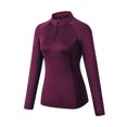 thumbnail image 4 of Ropa deportiva para mujer Sudadera de yoga Cuello alto Manga larga Cremallera Rápida, 4 of 8
