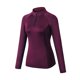 thumbnail image 4 of Ropa deportiva para mujer Sudadera de yoga Cuello alto Manga larga Cremallera Rápida, 4 of 8