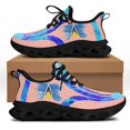 thumbnail image 1 of Zapatos planos con cordones y estampado de Santa Lucía para mujer, de verano, de malla transpirable, personalizados, nacionales, para pisos ligeros., 1 of 6