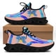 thumbnail image 1 of Zapatos planos con cordones y estampado de Santa Lucía para mujer, de verano, de malla transpirable, personalizados, nacionales, para pisos ligeros., 1 of 6