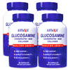 ALFLEXIL - Glucosamine - Chondroitin - MSM - Collagen dietary supplements for healthy joints - 90 Capsules bottle - 4 Pack