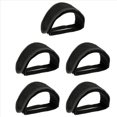 thumbnail image 1 of 5X Correas Adhesivas Dobles Antideslizante de Bicicleta Bicicleta Bmx Fixie Engranaje Fijo Soldado Cinturón Correa de Clip del Pie de Pedal Negro, 1 of 4