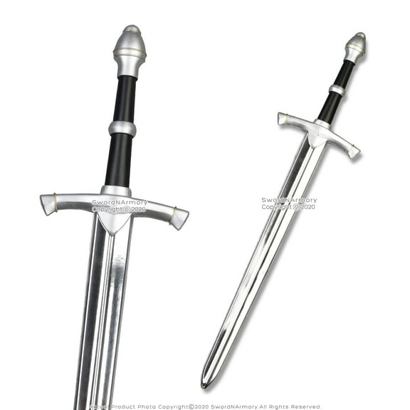 34” Medieval Knight Foam Sword Cosplay Weapon Fantasy