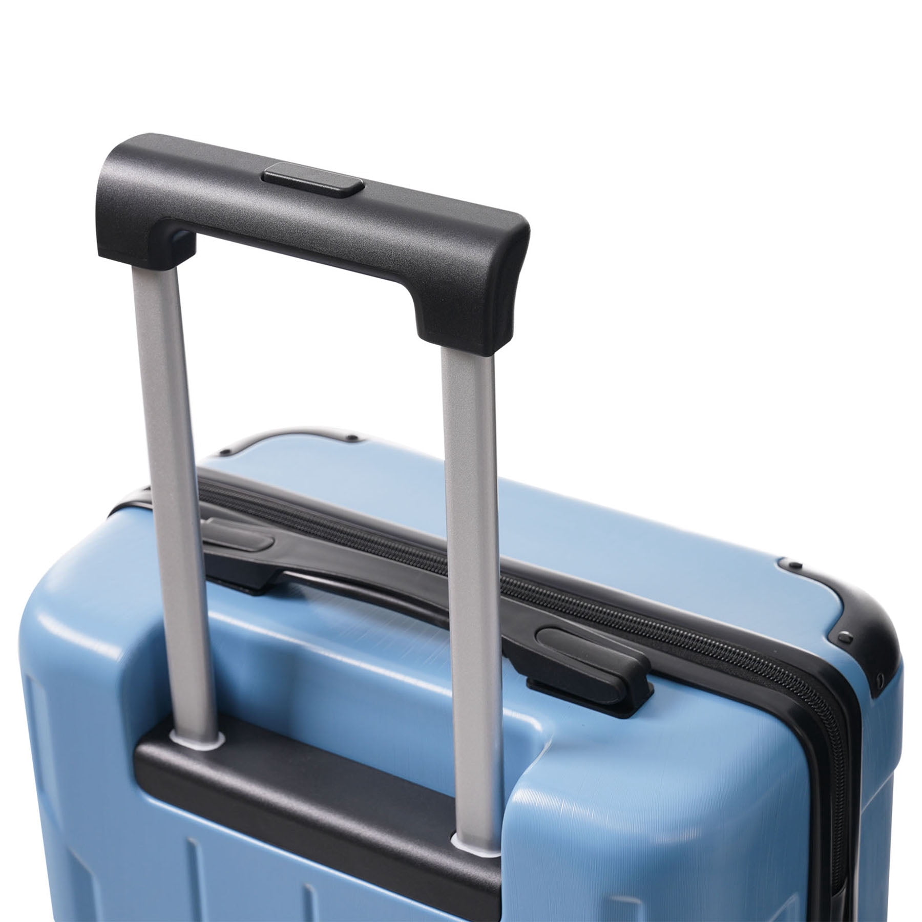 S-HOME Lightweight 20-Inch Hardshell Carry-On Luggage With Spinner Wheels, ABS Material, TSA Lock & Two Packing Cubes, Blue-Gray
