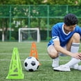 thumbnail image 2 of Conos de fútbol de 6 piezas Conos de entrenamiento conos de plástico Conos de entrenamiento de fútbol conos de plástico para entrenamiento deportivo, 2 of 5