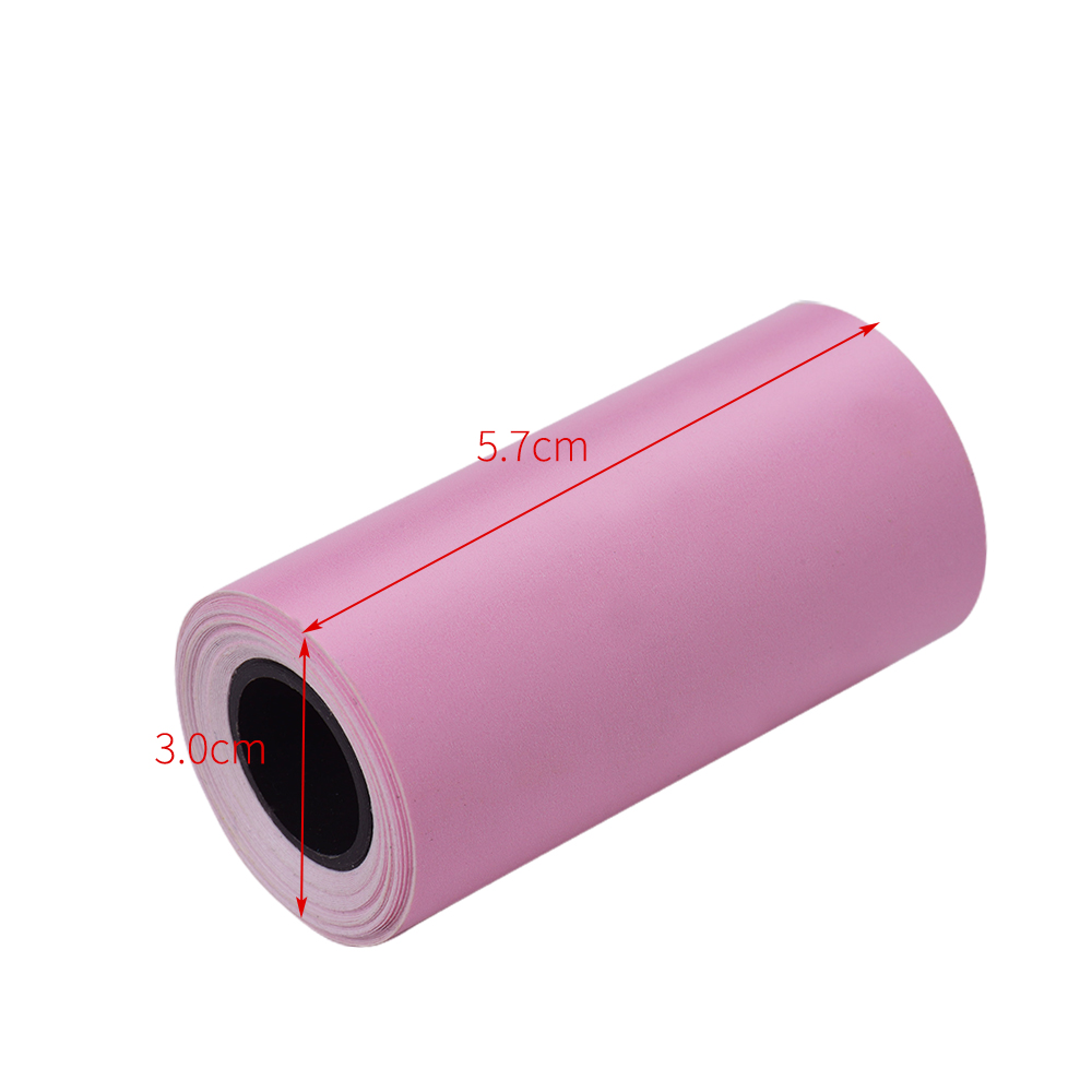 Rose 12x40mm-160 MagiDeal Papier Autocollant pour /étiquettes Adh/ésives pour Imprimante Thermique Niimbot D11 R/ésistant /à La D/échirure