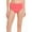 Pink, variant on Vince Camuto womens  Convertible High-Waist Bikini Bottom, m, Orange
