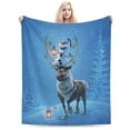 thumbnail image 1 of Couverture Ultra Douce et Chaude Frozen pour Salon, Chambre, Lit, Canapé 40"x30 Pouces, 1 of 9