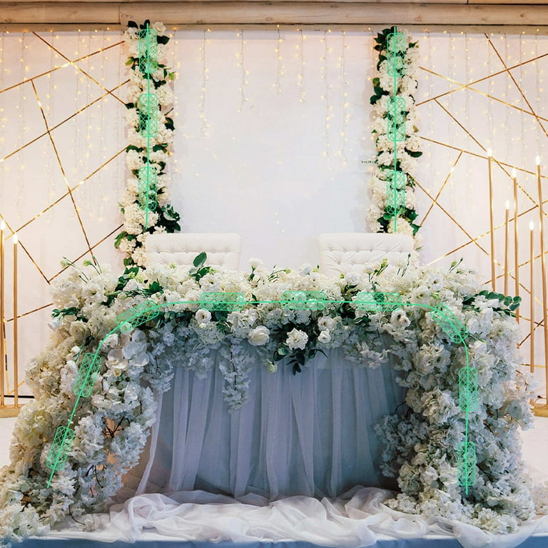 Foam Flower Floral Garland Blocks Brick Arch Wet Arrangement