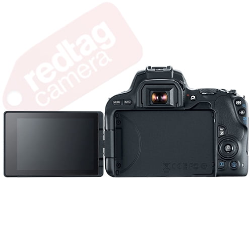 Canon EOS 200D / Rebel SL2 SLR Camera + 3 Lens Kit 18-55mm + 16GB + Flash &  More