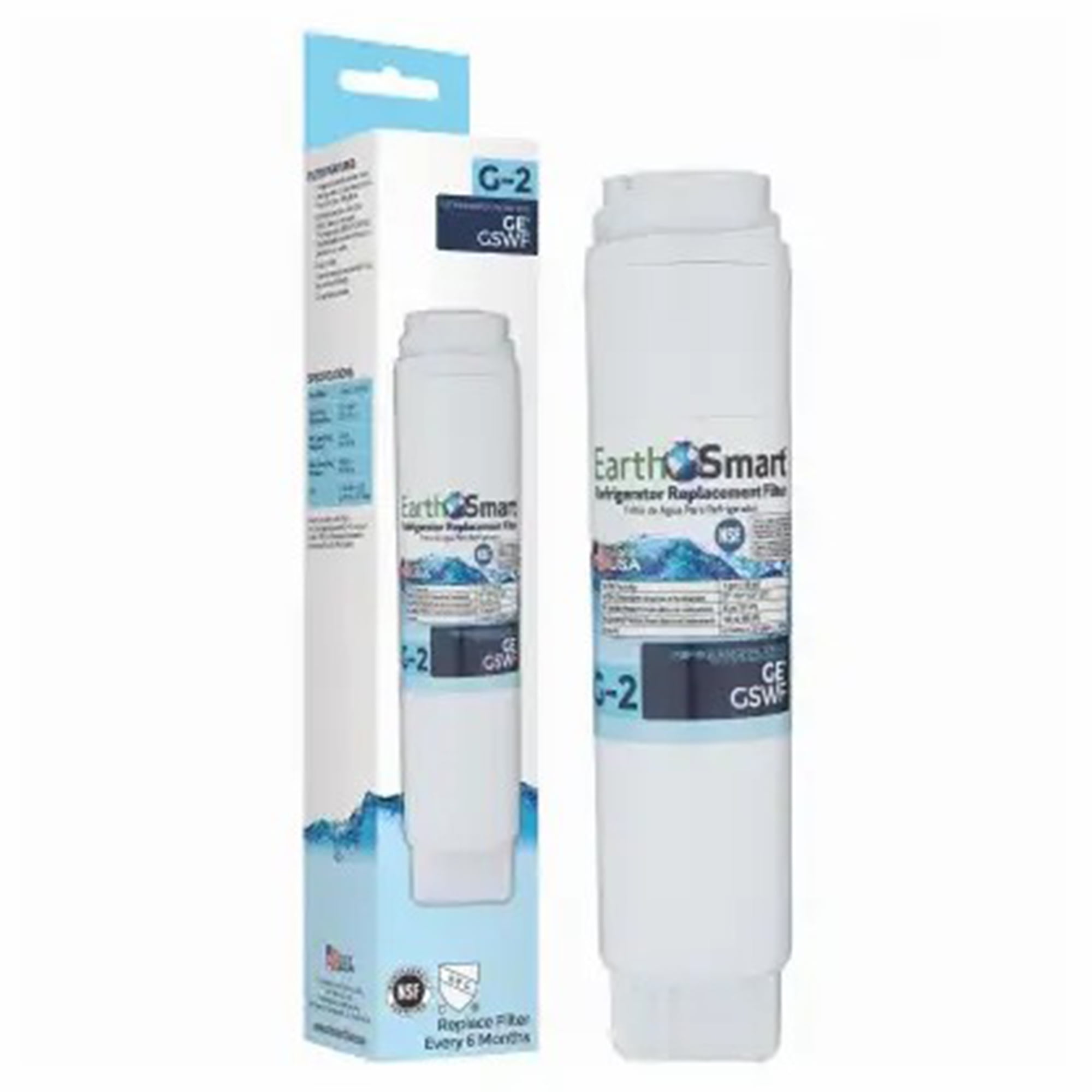 EarthSmart G-2 Refrigerator Replacement Filter For GE GSWF