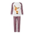 thumbnail image 2 of Fiomva Christmas Pajamas Family Matching Pjs Sets Christmas Deer Sleepwear Outfit for Men/Women/Kids/Baby Holiday Xmas Party, 2 of 9