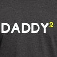 thumbnail image 3 of CafePress - Daddy Squared Dark T Shirt - Men's Classic Graphic Cotton T-Shirt, 3 of 4