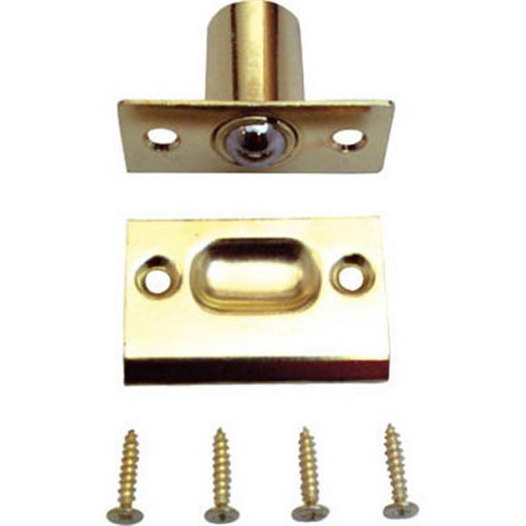 Slide-Co 241862 Bullet Catch with Strike, Brass Plated