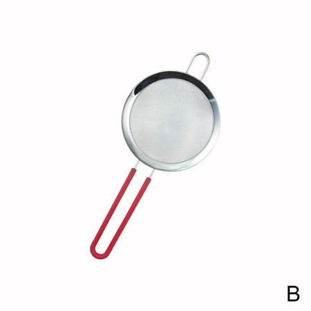 

Home Fine Mesh Grease Colander Net Percolate Utensils Kitchenware Gadgets Filter Spoon NEW