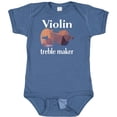 thumbnail image 3 of Inktastic Violin Treble Maker Funny Violinist Music Boys or Girls Baby Bodysuit, 3 of 5