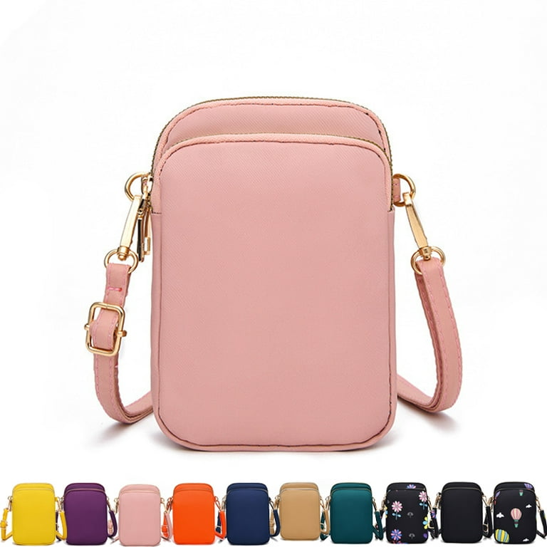 Yuanbang Small Crossbody Bags Purses for Women, Crossbody Handbags Cell Phone Wallet Travel Purse, Shoulder Bag(Pink), Women's