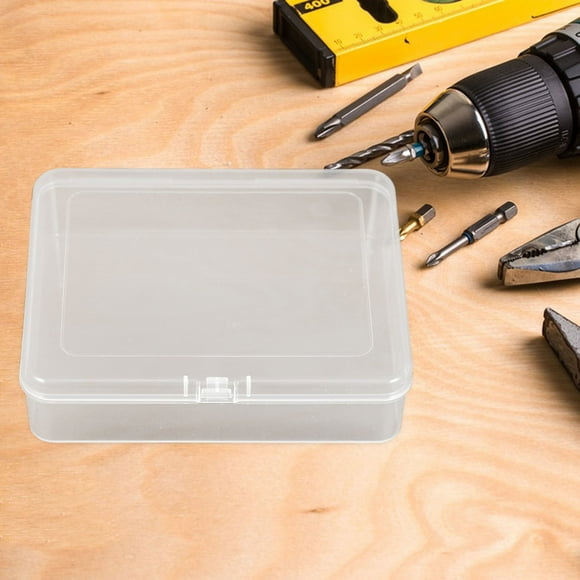 Phenofice 6pcs Tool Storage Box Plastic Transparent For Hardware Organization In Garage