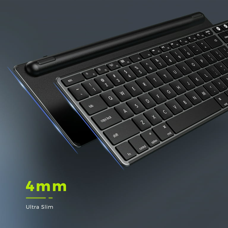 Seenda Bluetooth Keyboard for Mac OS, Multi-Device Slim