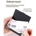 thumbnail image 6 of Professional Wood Business Card Holder Pocket Business Card for Case Slim Business Card for Carrier Business Card Holders for Men & Women, 6 of 16