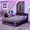Purple+Black + Upholstered + Queen, variant on Modern Queen Size Gaming Bed Frame, Cyberpunk Esports Platform Bed with Hydraulic Underbed Storage, Black & Purple Heavy Duty Bedroom Furniture for Gamers & Adults