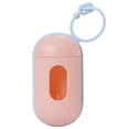 thumbnail image 1 of Pets Poop Garbage Picking Bag Dispenser ABS Recycling Sorting Accessories for Organizer Refillable Waste Bags Holder Cleaning Carrier Accessories Pink, 1 of 8