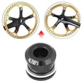 thumbnail image 4 of 5 tornillos de disco extendidos negros para bicicletas de carretera - Accesorios de actualización de ciclismo Juego de brazo de manivela de bicicleta de aleación de aluminio, 4 of 8