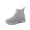 Silver Glitter, variant on VitNoiva Girls Ankle Boots Low Heel Anti-Slip Kids Chelsea Booties Black PU 1 Big Kid
