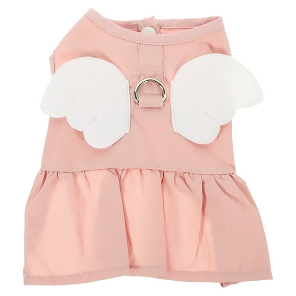 Disfraz de ángel decorativo para perros y mascotas, vestido de verano para perros agradable a la piel, ropa transpirable para gatos