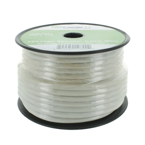 Speaker Wire , 12Gauge Speaker Wire, GearIT 12AWG (100 Feet / 30.48