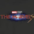 thumbnail image 2 of Junior's The Marvels Movie Logo  Graphic Tee Black X Large, 2 of 3