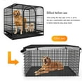 thumbnail image 6 of Dog Crate Cover,Dog Kennel Cover for Medium and Large Dog, Heavy Duty Oxford Fabric,Pet Kennel Cover Anti-UV,Dog Cage Cover with Mesh Window, 6 of 8