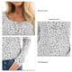 thumbnail image 4 of Camisa De Leopardo Para Mujer, Suéter Ligero Y Suave, Moda Casual Para Mujer, Top De Manga Larga De Leopardo Para El Hogar, 4 of 5