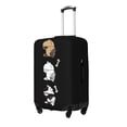 thumbnail image 2 of PAYOHTO Highly Elastic Spandex Suitcase Cover Luggage Cover Small Fits 18 to 21 Inch Sleeping French Bulldog & Bones, 2 of 8