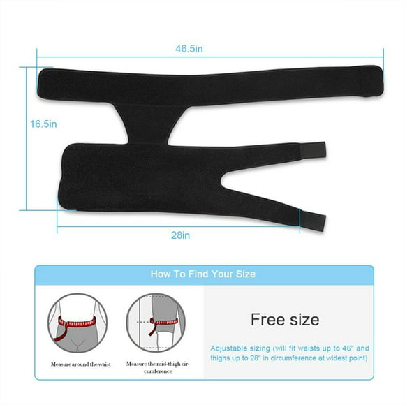 Groin And Hip Brace Compressed Brace For Hip Sciatica Wrap Compressed Support For Pulled Muscles Hip Strap Nerve Pain Relief