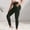Green, variant on Women Yoga Pants With Pockets High Waisted Drawstring Athletic Workout Leggings Tummy Tights