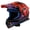 Gloss Red/Blue/Purple, variant on LS2 Gate II Wash Full Face MX Motorcycle Helmet