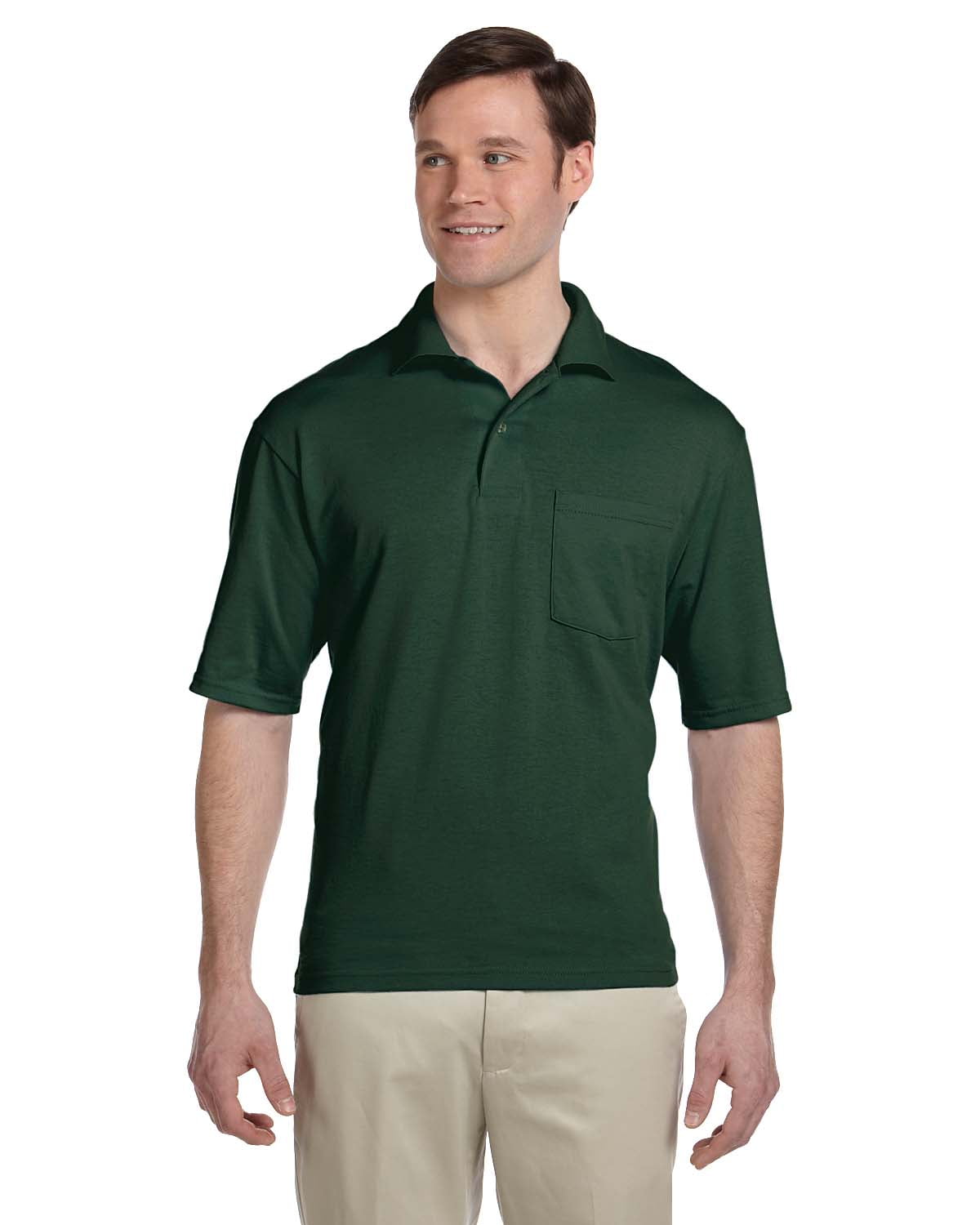 Jerzees Mens Five Point Left Chest 