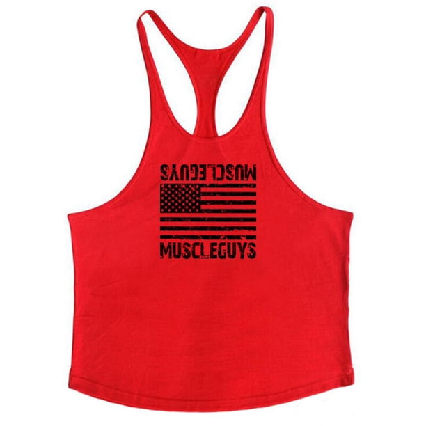 Nuevas llegadas Bodybuilding stringer tank top hombre algodón gimnasio camiseta sin mangas hombres Fitness chaleco Singlet ropa deportiva entrenamiento tanktop Tan Jianjun unisex