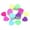 Multicolor, variant on Scnwvu 40 Pieces Heart Nail File Emery Boards Nail Buffer File Nail Tools for Women Girls - Pink