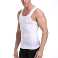 thumbnail image 5 of Ultra Lift Men Slimming Tummy Body Shaper Abdomen Control Undershirt Compression Vest Tank Top, 5 of 6