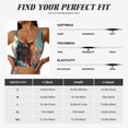 thumbnail image 6 of Lsque Colorful Cloud Shepherd Dog Printed Women'S Sports Bra, Compression, Moisture Wicking, High-Impact Sports Bra For Women,Supportive sports bra-Large, 6 of 9