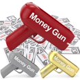 thumbnail image 5 of Extraña pistola rociadora de dinero eléctrica de gran potencia, pistola rociadora de dinero, escupe dinero, escupe dinero, pistola de juguete para escupir dinero, 5 of 5
