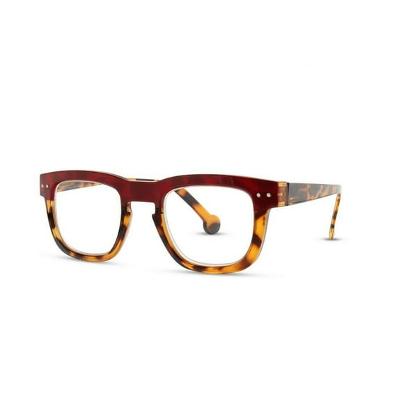 Ryan Simkhai Eyeshop, Sienna Readers (Red / Tortoise, 1.50 strength)