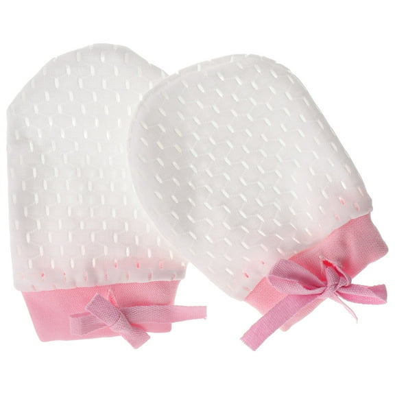 Supvox Newborn Hand Mittens Baby Mittens Mesh Chinlon Breathable 1 Pair Warm Summer Days